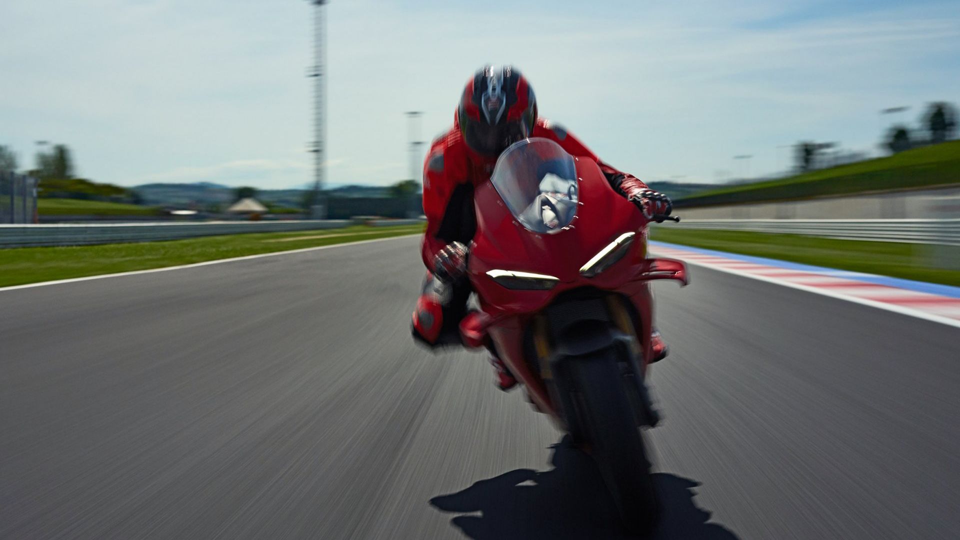 Ducati on the racetrack