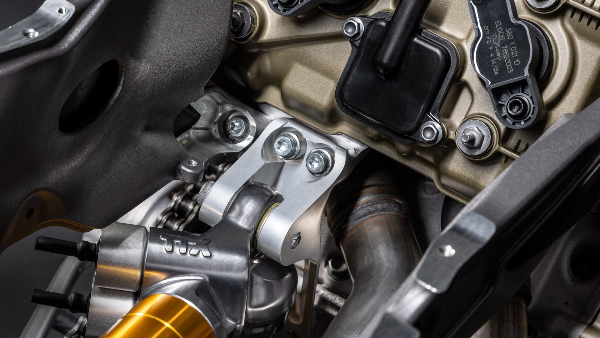 Ducati Panigale V4 Engine close-up