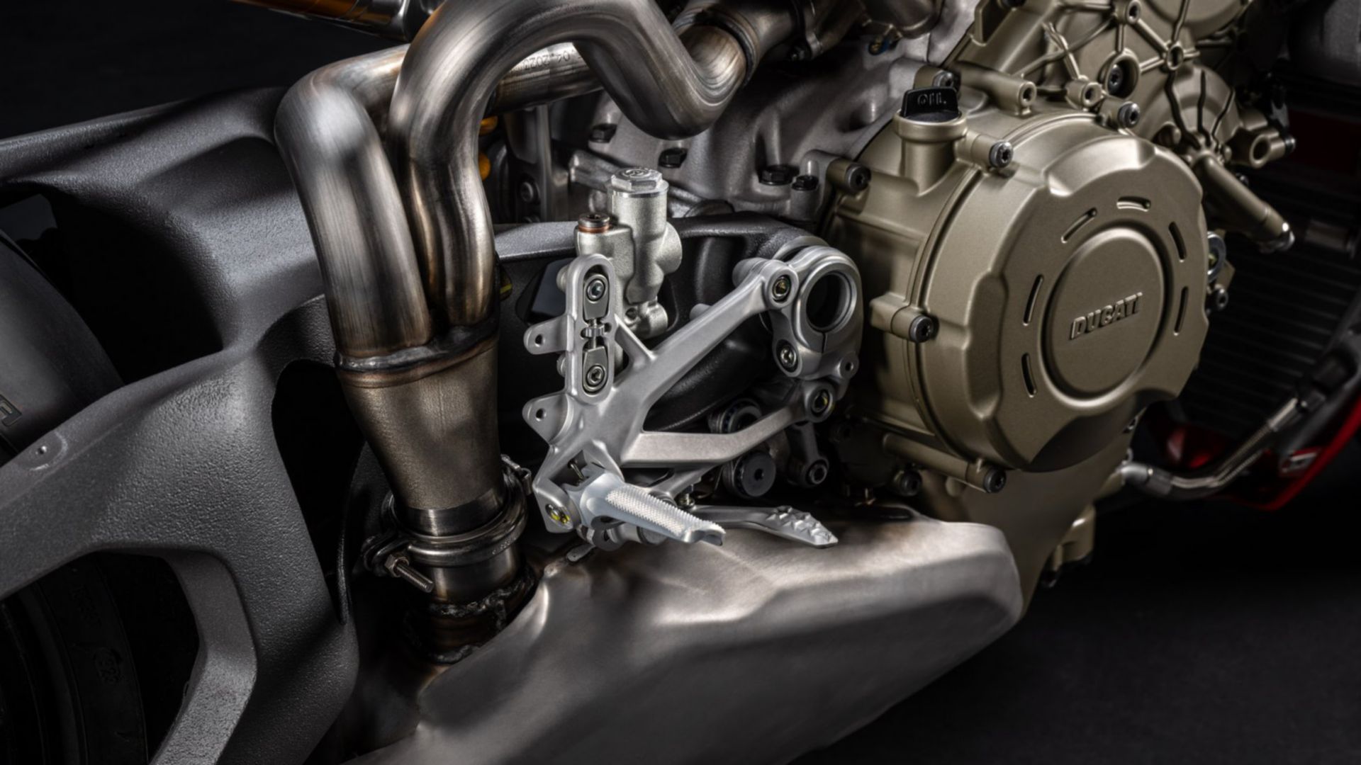 Ducati Panigale V4 Engine close-up