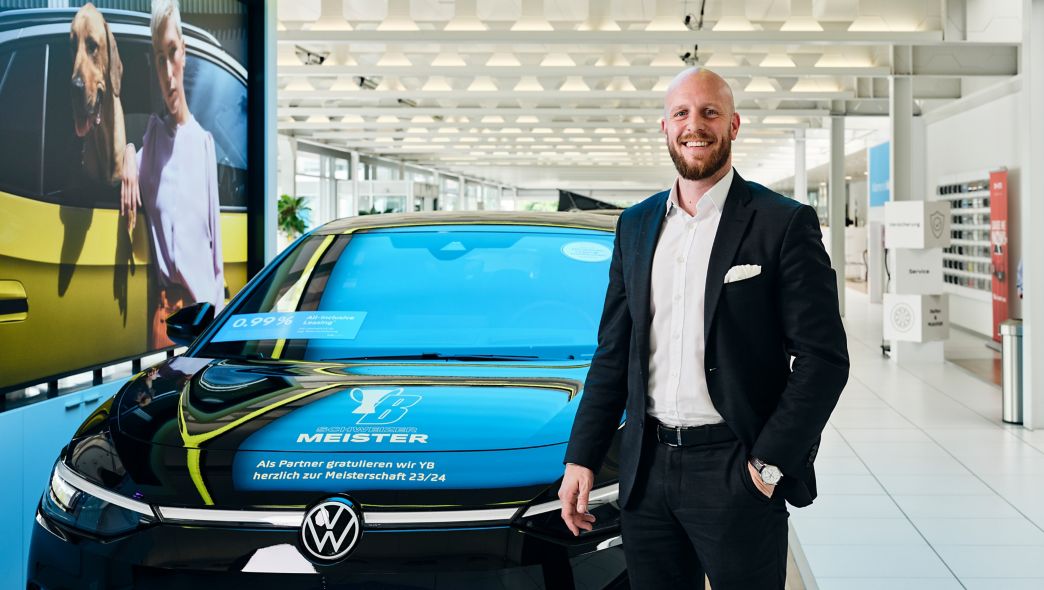 Adrian Ringgenberg, sales consultant at AMAG