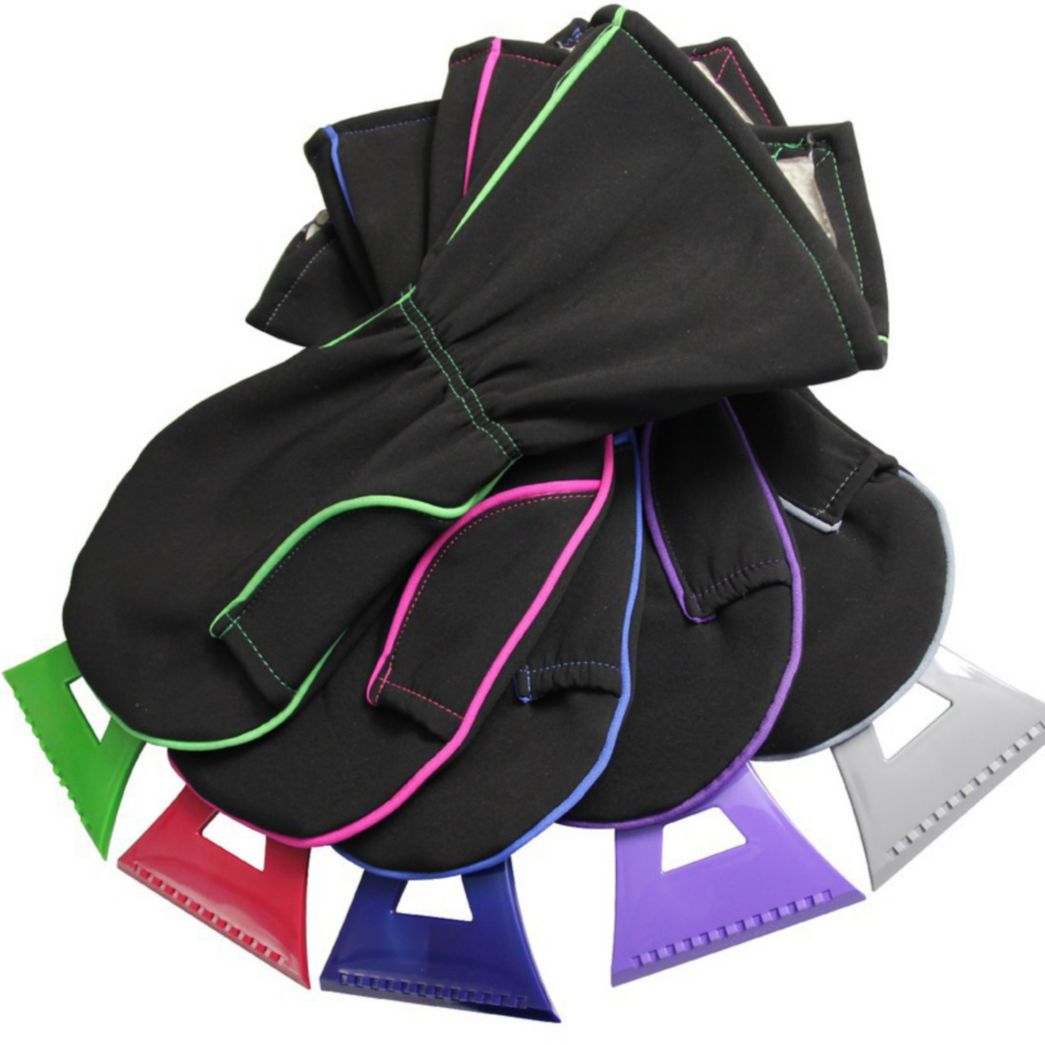 Grattoir avec gant softshell