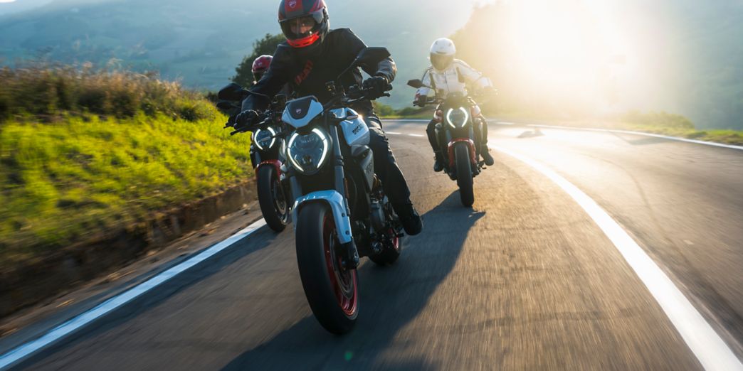 Gruppo Ducati all’uscita
