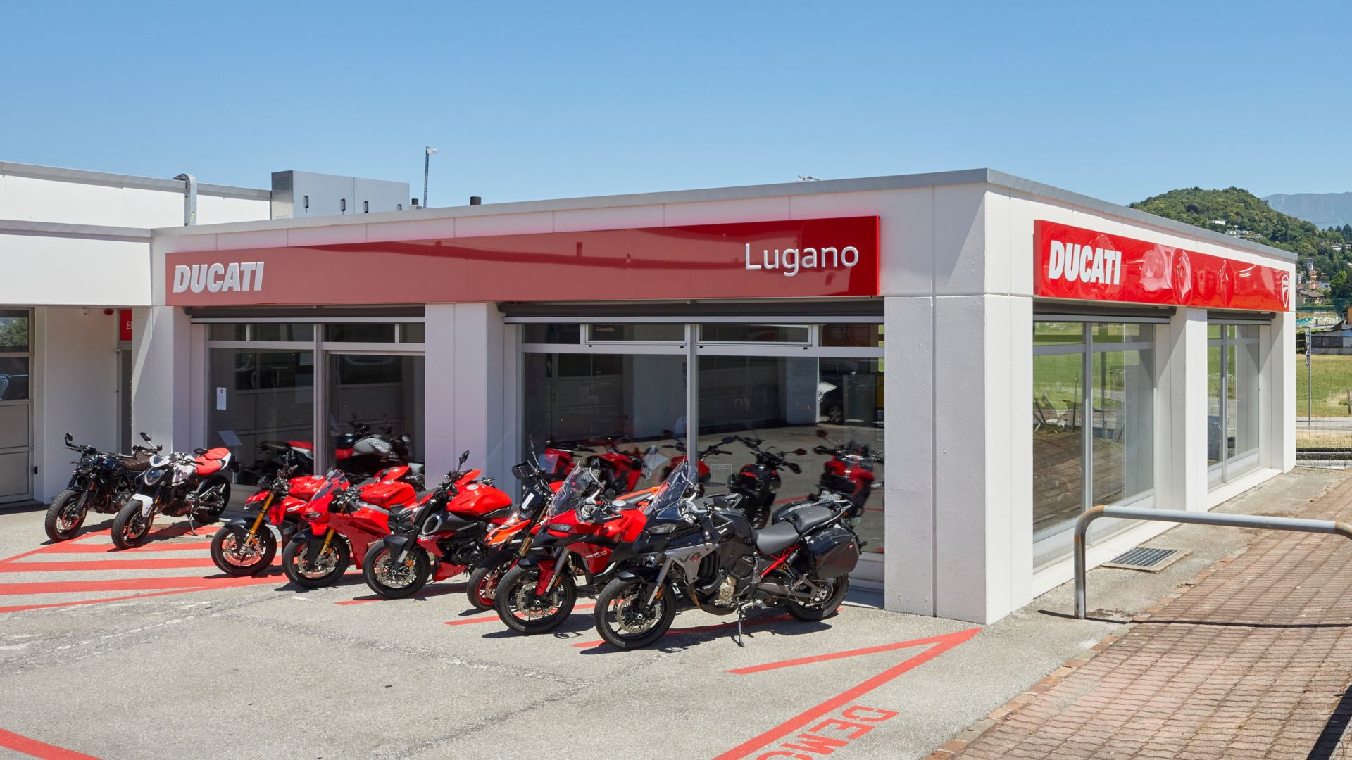 Ducati Lugano dall'esterno