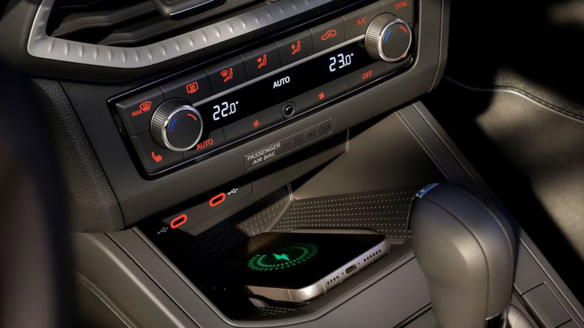 SEAT Ibiza intérieur avec éclairage d'ambiance